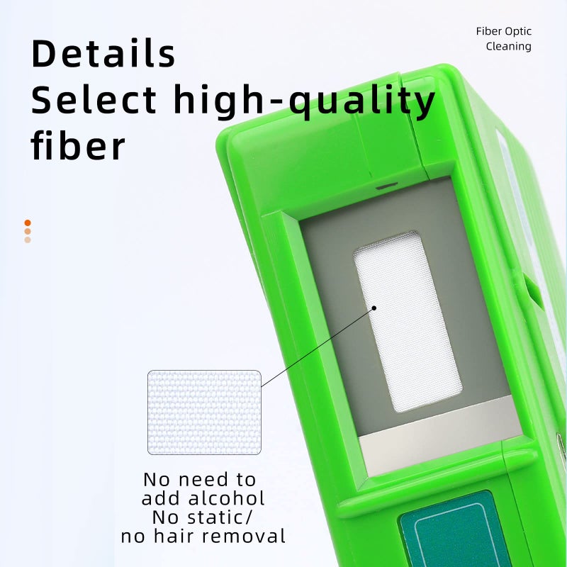 Cruiser Optical Fiber Connector Cleaner Cassette Reel Cleanings 500+ Times for FC/SC/ST/LC/MU/D4 Connector - Image 5